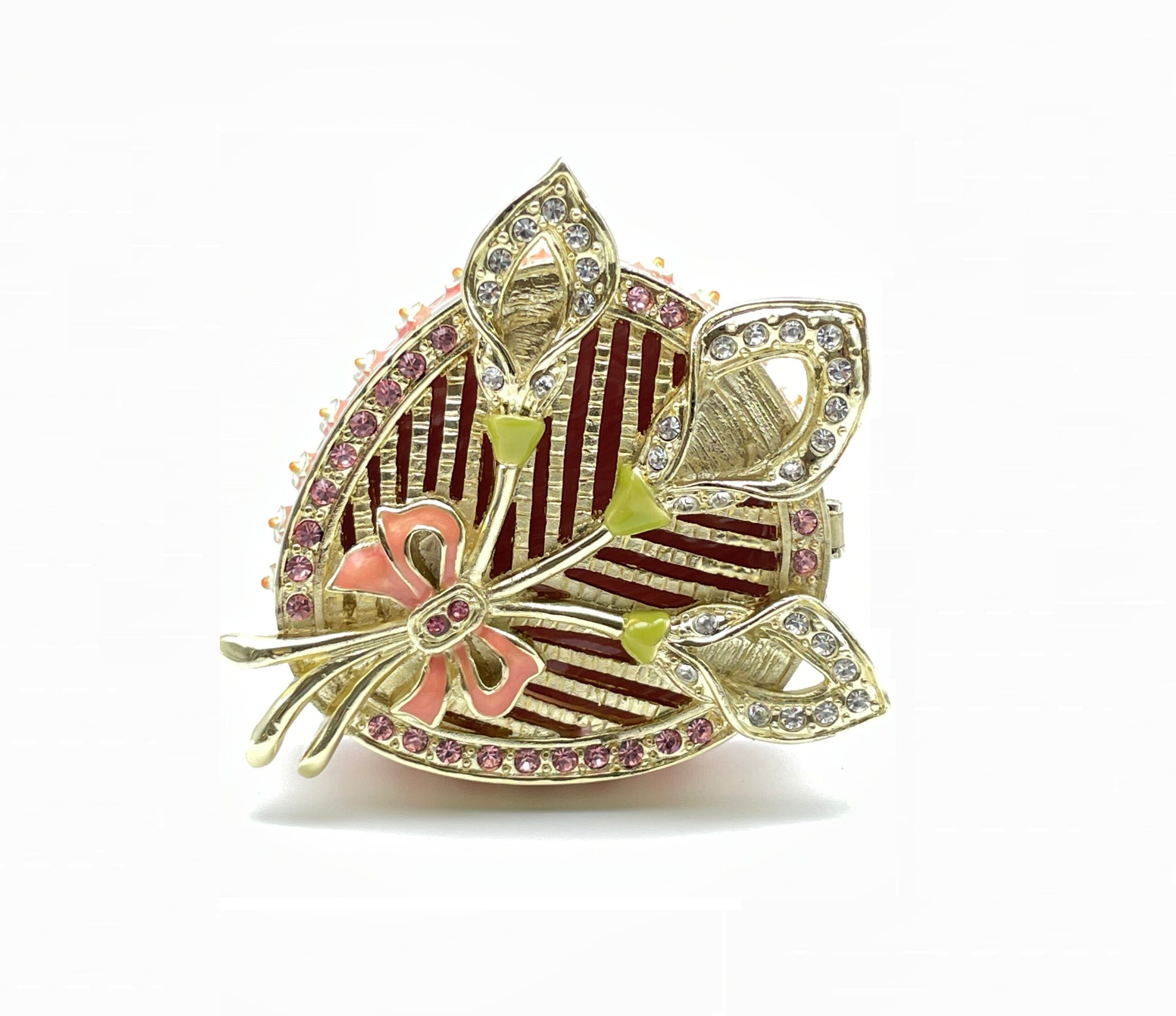 Pink Beautiful Decorated Trinket Box - Image 5