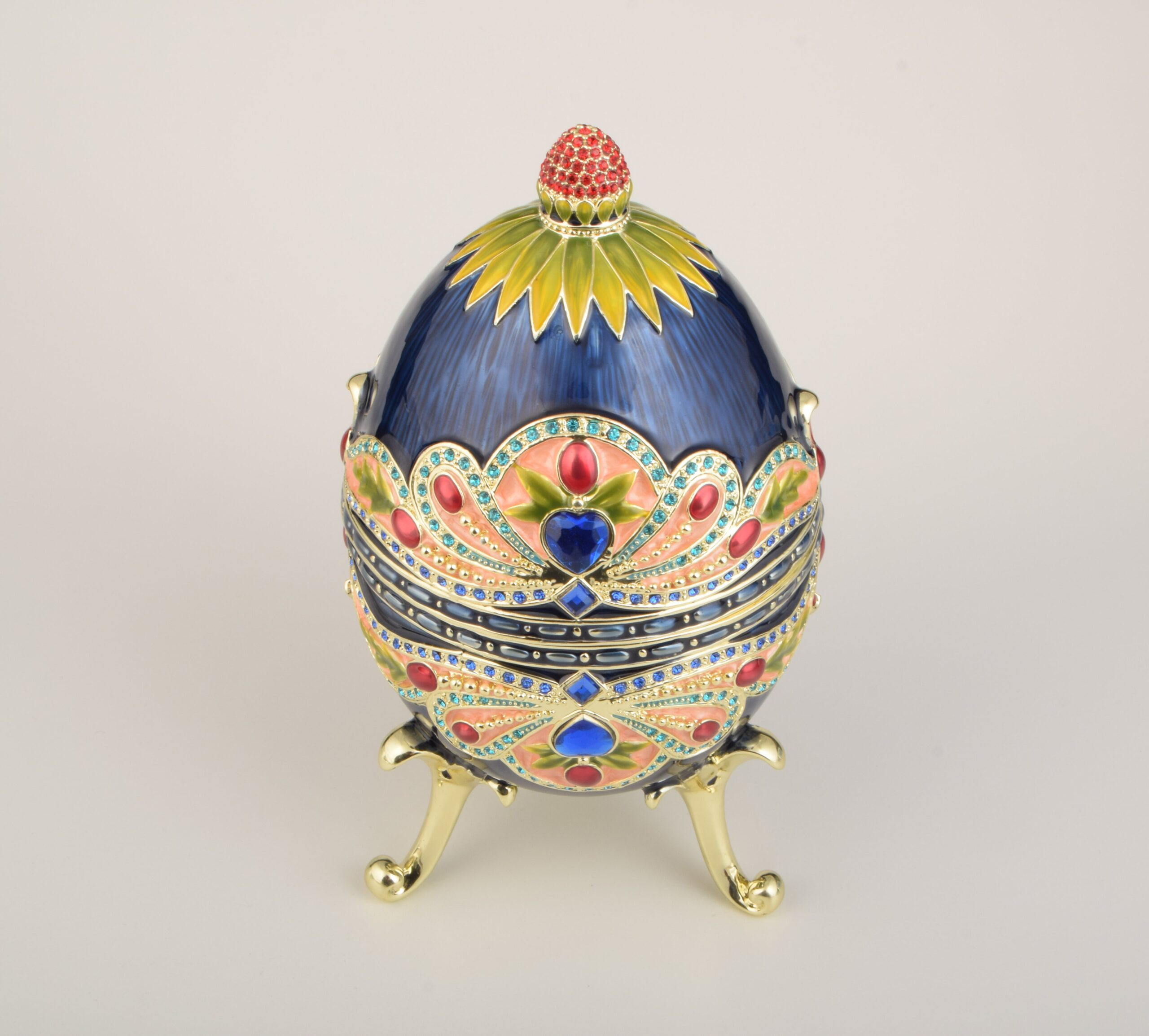 Blue Colorful Russian Egg - Image 3