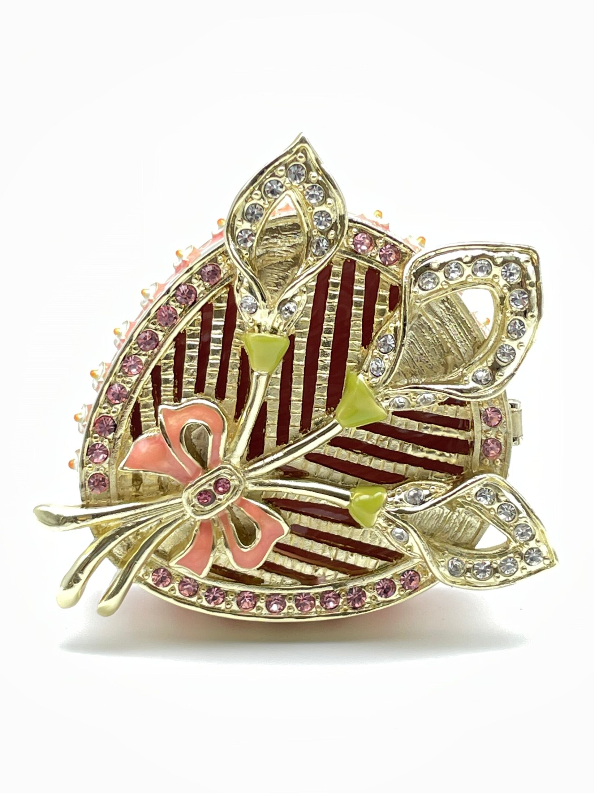Pink Beautiful Decorated Trinket Box - Image 2