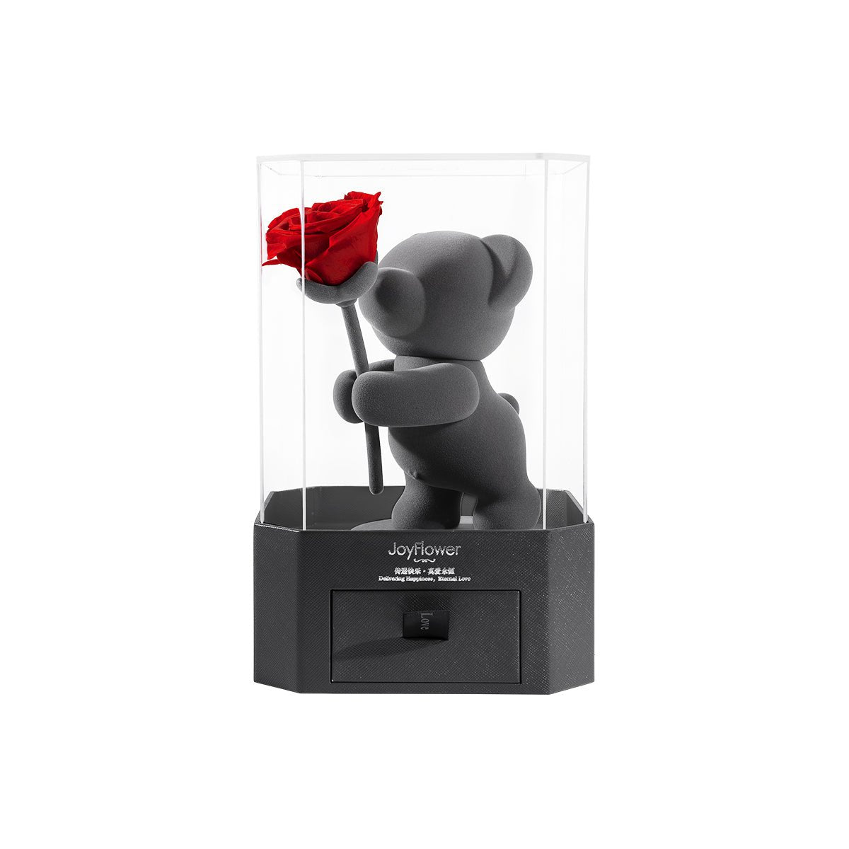 Love in Bloom Teddy Bear Gift - Image 3