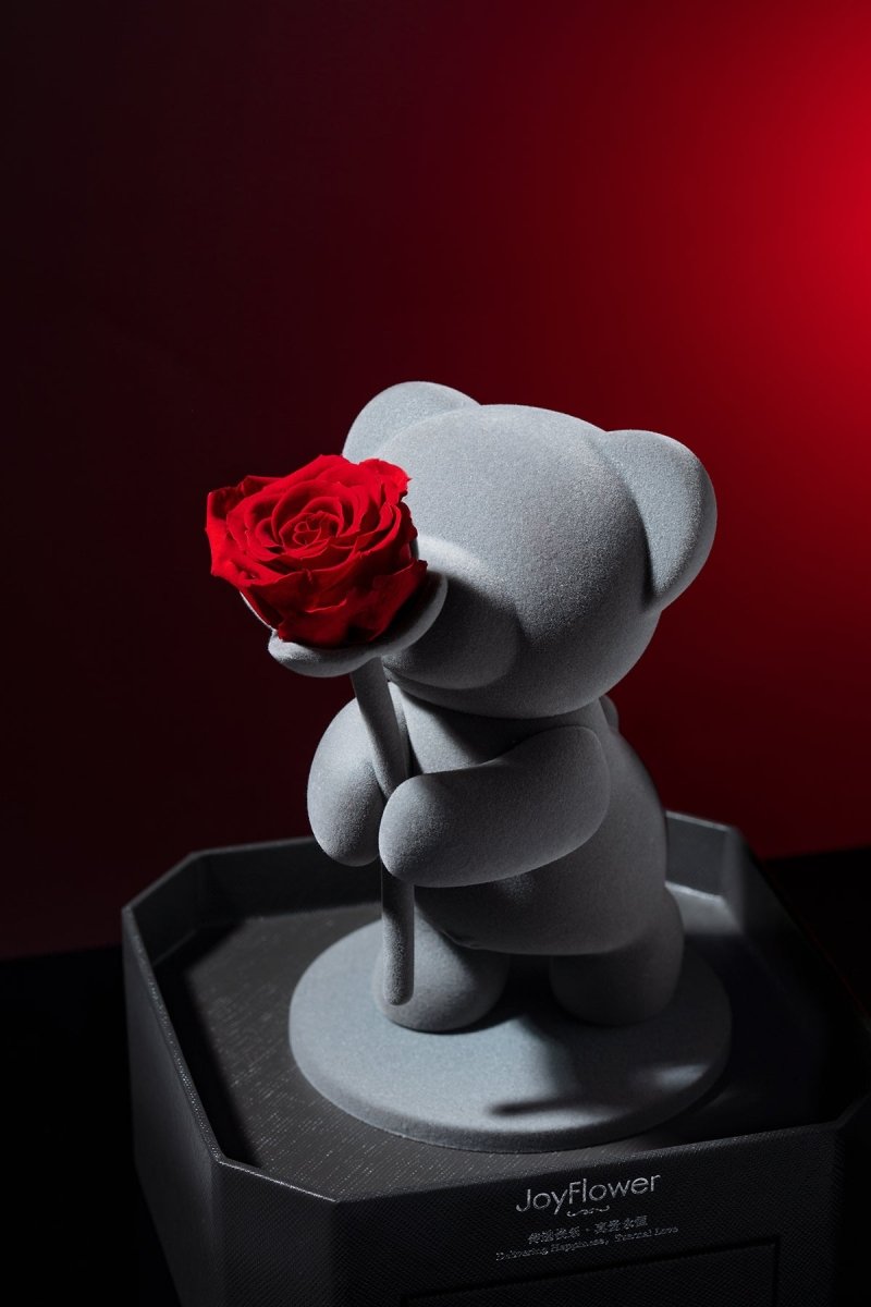 Love in Bloom Teddy Bear Gift - Image 2