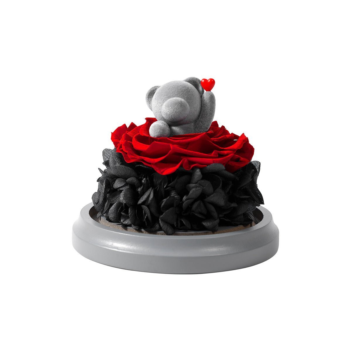 Heartfelt Everlasting Bloom Teddy Bear - Image 3